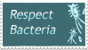 respect bacteria culture stamp